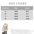 thumbnail image 3 of Stichou Womens Batwing Sleeve Poncho Pea Coats 2026 Oversized Belted Trendy Casual Stand Collar Cloak Fashion Coats White XL, 3 of 9