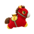 thumbnail image 1 of Caballo de peluche de juguete para fiestas, regalo de caballo de dibujos animados, muñeco de peluche, año del caballo chino 30 centímetros, 1 of 6