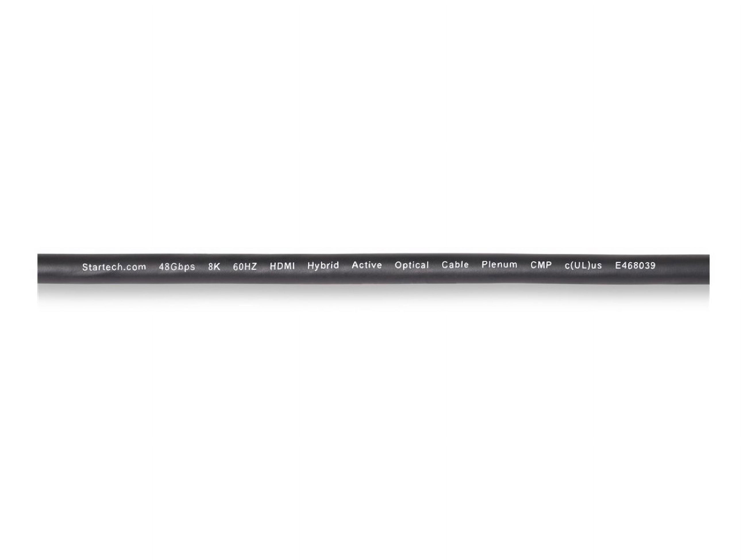 30ft. HDMI 2.1 Hybrid Active Optical Cable, 8K Ultra High Speed HDMI