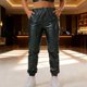 thumbnail image 4 of TaTaai Women Fashion Colorful Shiny Patent Leather Casual Pants Loose Fit Lightweight Breathable Machine Washable Non See-through Versatile Daily Dating Shopping Wear Gift, 4 of 6
