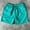 Mint Green, variant on Men's Cotton Elastic Waist Drawstring Shorts Outdoor Lightweight Short Pants Daily Casual Hiking Running Shorts with Pockets