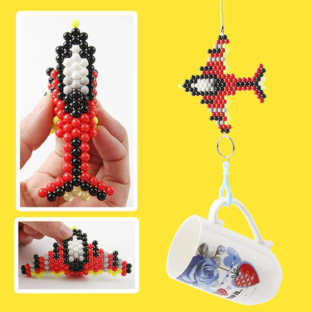 DIY Set Perlen Tool Creativity Magic Water Beads Pegboard Arts and