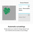 thumbnail image 4 of Cricut® Vinyl – Removable (4 ft), White, 4 of 5