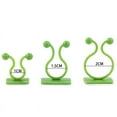 thumbnail image 2 of 120Pcs Green Invisible Wall Vine Fixing Clip, Plant Climbing Fixing Device Self-Adhesive Fixing Hook Vine Fixing Device, 2 of 5