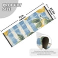 thumbnail image 5 of Yayeee Hallway Runner Rug 2'x6' Non Slip Machine Washable with Rubber Backing, Retro Lemon Leaves, 5 of 8