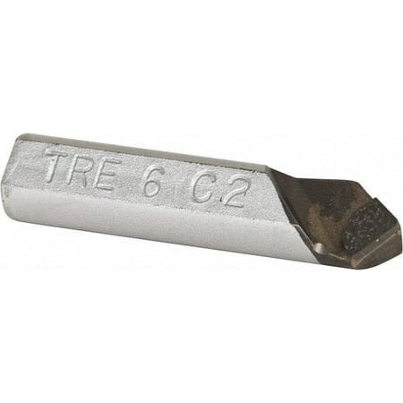

Made in USA 3/8 x 3/8 Shank Round Shank Boring Single Point Tool Bit TRE-6 Grade C2