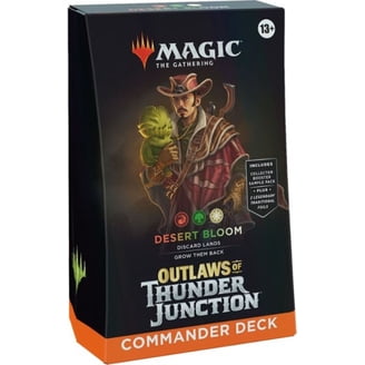 mtg commander decks outlaws MTG: of Thunder Junction Deck Inside this bundle Which Outlaws of Thunder Junction