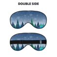 thumbnail image 2 of Goofa Christmas Trees Printed Sleep Eye Mask for Men Women, Zero Eye Pressure Sleeping Mask, Light Blocking Night Blindfold, Soft Eye Shade Cover, 2 of 7