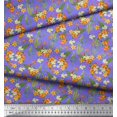 thumbnail image 3 of Soimoi Poly Georgette Fabric Cactus,Leaves & Tropical Flower Floral Print Fabric by The Yard 52 Inch Wide, 3 of 3