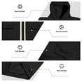 thumbnail image 5 of Yusimy Men's Solid Color 2-Piece Hoodie Set Button Pocket Drawstring Pants Long Sleeve Casual Sports, 5 of 8