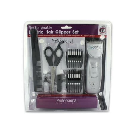 Rechargeable Hair Clipper Set (Best Clippers For Standard Poodles)