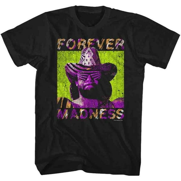 Macho Man Forever Black Adult T-Shirt Xlt