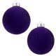 thumbnail image 1 of Cristbest Bolas De Navidad De Terciopelo, Grandes, Colgantes, Inastillables, Adornos Para Árbol De Navidad, Para Colgar En El Árbol De Navidad, Decoraciones Para Fiestas De Bodas, Regalos Y Decoracion, 1 of 5
