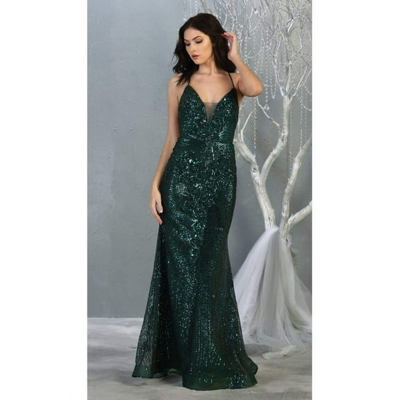 Sexy Open Back Prom Dress