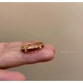 thumbnail image 1 of Anillo abierto para mujer, diseño de nicho de amor con lazo, anillo de dedo índice de alta calidad, anillo de estilo simple y frío, 1 of 5