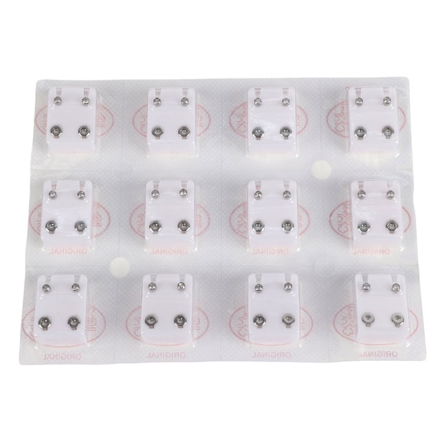 Pistola perforadora de orejas premium, perno prisionero, tapón para oreja, pendiente, acero de titanio, kit de herramientas seguro para pistola perforadora de orejas