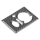 thumbnail image 4 of Embellecedor del interruptor del faro, lámpara embellecedora del botón del faro Marco del botón del faro Cubierta del panel del faro de fibra de carbono construida para el futuro Jadeshay A, 4 of 8