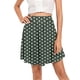 thumbnail image 2 of Minifalda clásica con cintura elástica para mujer: falda elegante y casual de corte A, 95 % poliéster, tallas reales, para todas las estaciones - S-XXL, 2 of 6