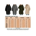 thumbnail image 6 of UKAP Women Sweatshirt Long Sleeve Hoodie Hooded Neck Coat With Pockets Jacket Jogger Overcoats Coffee M, 6 of 6