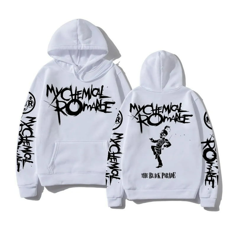 My Chemical Romance Double Sided Graphic Hoodies Streetwear Black Parade Punk Emo Rock Hoodie Men s Hot Hooded Sweatshirt Tops 4 XXXL Walmart
