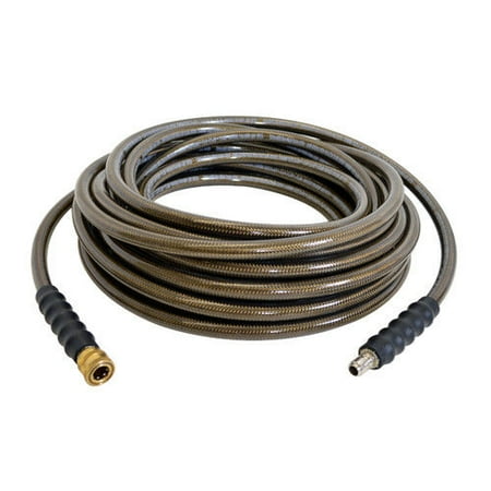 Simpson 41028 Steel-Braided 3/8 in. x 50 ft. x 4,500 PSI Cold Water Replacement/Extension Hose