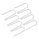 thumbnail image 3 of 100PCS High Temperature Nichrome Jump Ring Mini U Hanger Hooks for Ceramic Ornament Jewelry Necklace Making, 3 of 4