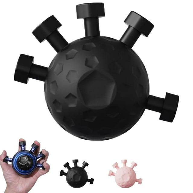 LXYFH Squishy Toy Finger Grip Strengthener Hand Grip Strengthener Finger Exerciser Sphere Silicone Grip Strength Trainer Grip Exerciser Hand Strengthener Finger Strengthener Adjustable Hand