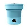 thumbnail image 2 of Mini Washing Machine Foldable Bucket Type Laundry Clothes Washer Cleaner Travel, 2 of 4