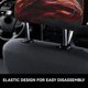 thumbnail image 4 of Flashman Funda Protectora Universal para Reposacabezas de Coche, Funda Elástica para Reposacabezas de Asiento de Auto, Funda de Tela Antipolvo, Accesorios de Interior 2 Piezas, 4 of 6