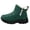 Green, variant on Women's High Top Fleece Lined Thickened Soft Sole Boots Warm Stylish Winter Snow Boots For Daily Wear And Comfort