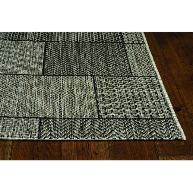 Tapis en Polypropylène Gris 47 x 31 Po.