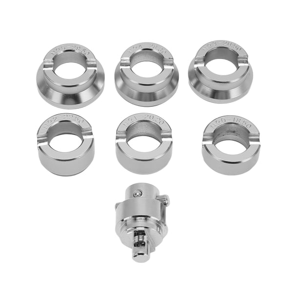 Décapsuleur de Boîtier de Montre, 5538 Outil de Retrait Portable en Métal Structure Stable 6 Tailles Différentes avec Étui de Rangement pour Magasin
