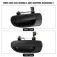 thumbnail image 4 of Car Exterior Outside Rear Left Driver Side Door Handle Fit for Hyundai Accent 83650?25000, 4 of 4