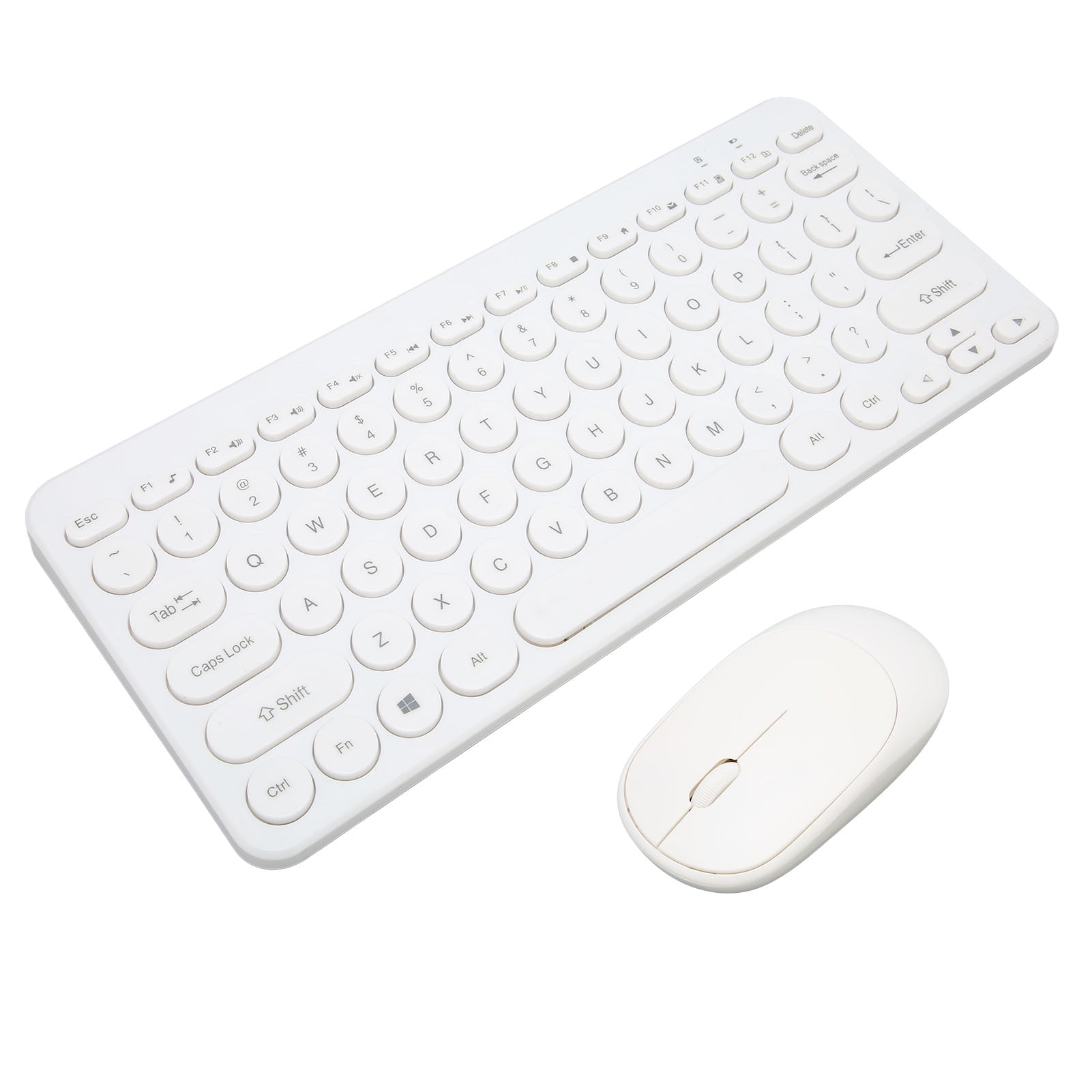 2.4G Wireless Keyboard Mouse Combo, UV Screen Printing 78 Key Keyboard