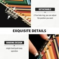 thumbnail image 3 of FORMRS 1-Subject Spiral Notebook 8" x 5" College Ruled 60 Refillable Sheet A5 Hard Cover, 2 Pack, Orange Geometric, 3 of 7