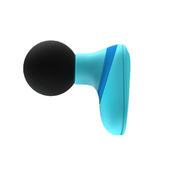 Frusde Mini Massage Gun, Electric Massager Portable Muscle Massage Gun for Home Gym Outdoors-Blue