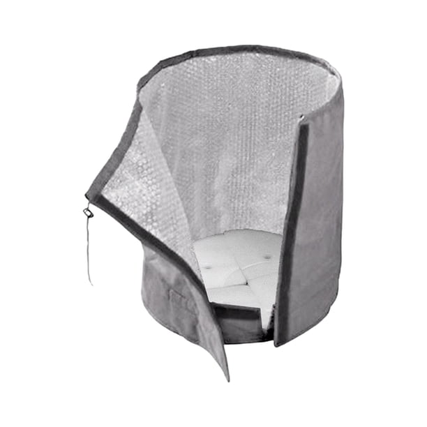 Fundas protectoras para jardineras Protector de jardín Funda protectora para macetas gris grande