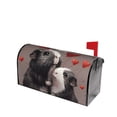 thumbnail image 3 of Haiem Heart Guinea Pig Couple Mailbox Covers Magnetic ,Mailbox Wraps Post Letter Box Cover for Holiday Garden Yard Decor-25.5x21 in, 3 of 9