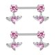 thumbnail image 4 of Pendientes de barra,Pendientes de barra industrial,regalo elegante y artesanal,Joyas para piercing corporal Suministros elegantes para bodas,Piercing Barra Moda Titanio Fiesta Mujer,Pendientes, 4 of 8
