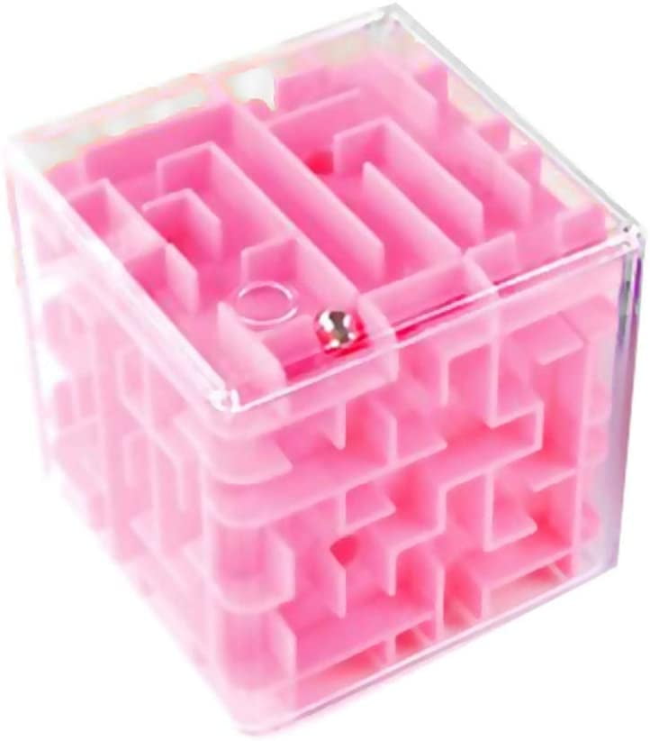 Magic Cube Maze 3d Labyrinth Rolling Toy Puzzle Game Twist Toy Brain Teaser Gift for sale online 