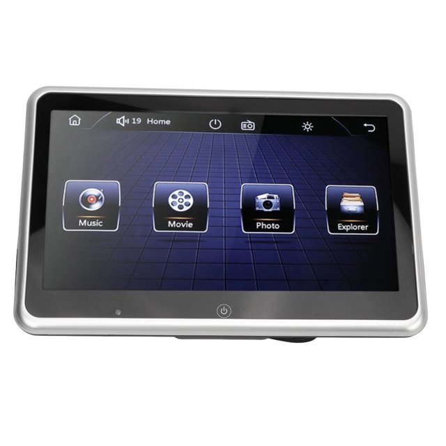 Sistema de entretenimiento para el asiento trasero, monitor para reposacabezas de automóvil 1080P, reproductor multimedia para reposacabezas de automóvil, máxima comodidad