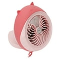 thumbnail image 3 of Ventilador De Escritorio, Mini Ventilador Con Carga USB, Tres Colores De 6,7 Pulgadas Para El Verano En El Hogar ANGGREK Cerdo rosa, 3 of 8