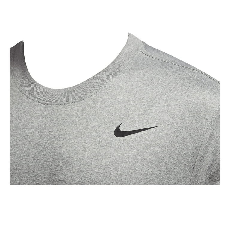 ★Nike★ Dry Fit Fitness T-Shirt M Tumbled Grey Flat Silver s-l400.jpg