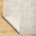thumbnail image 4 of BoutiqueRugs Feray Traditional Area Rug - Light Gray, Cloud Gray, Nutmeg - 6'7" Round, 4 of 8