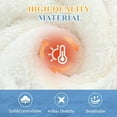 thumbnail image 5 of 3 in 1 Beanie Hat with Scarf and Mask, Women Outdoors Windproof Scarf Hat, Winter Fleece Ski Balaclava, 5 of 7