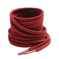 thumbnail image 1 of Vsudo Cordones Redondos Para Botas De Color Rojo Oscuro De 59 Pulgadas, Cordones Para Zapatos De 5/32 Pulgadas De Diámetro Para Botas, Cordones De Trabajo Resistentes, Cordones Para Zapatos De Senderi, 1 of 5
