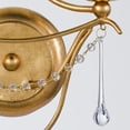 thumbnail image 6 of Crystorama Metro 14 1/2"H Antique Gold 2-Light Wall Sconce, 6 of 7