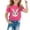 A-Hot Pink289, variant on Easter T Shirts For Kids Boys Girls Rabbit Printed Short Sleeve Holiday Graphic Tees 1-13Y Loose Fit Crewneck Bunny Funny Versatile Tops