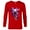 New Red, variant on Marvel Spider-Man: Across the Spider-Verse Gwen Glitch - Long Sleeve T-Shirt for Men - Customized-White