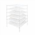 thumbnail image 3 of Growsun Sweater Drying Rack 6-Layer Stackable Mesh Cloth Dry Dyier,White, 3 of 4